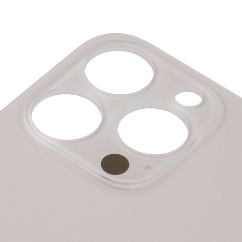 Housing Back Cover compatible with iPhone 14 Pro, (golden, no need to remove the camera glass, Original (PRC), big hole) Preview 1