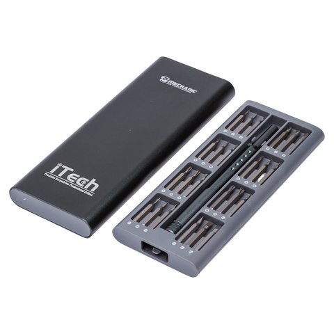 Screwdriver Set Mechanic iTech, (gray, 48 in 1) Preview 1