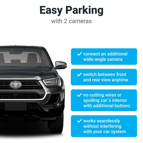 Набор для управления камерами для Toyota Hilux 2014 2015 2016 2017 2018 2019 2020 Превью 2