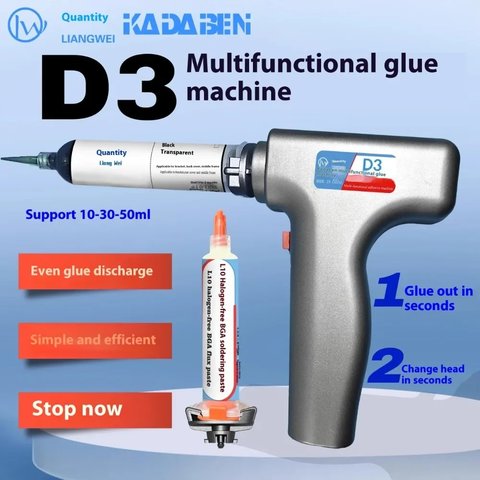 Universal Gun Liangwei Kadaben D3 , (50 ml, 30 ml, 10 ml, pneumatic, automatic ) Preview 1