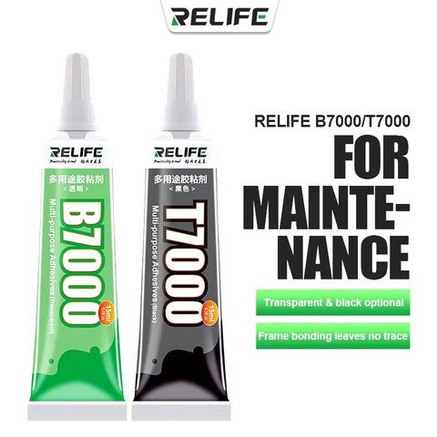 Adhesivos sellador RELIFE B7000, para pegar pantallas táctiles, LCD, 15 ml, transparente Vista previa  1