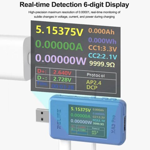 Probador USB RELIFE XA3 Pro Vista previa  2