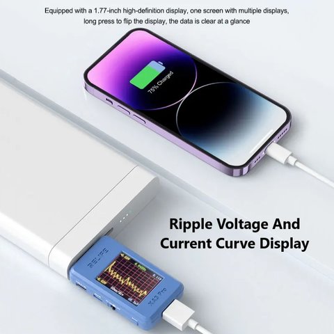 Probador USB RELIFE XA3 Pro Vista previa  5