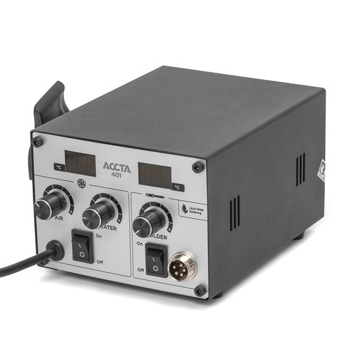 Термоповітряна паяльна станція Accta 301L Прев'ю 3