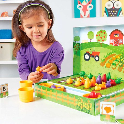 Навчальний ігровий набір-сортер Learning Resources Розумний Фермер Прев'ю 4