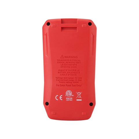 Цифровий тестер потужності фотоелектричних модулів UNI-T UT673PV Прев'ю 3